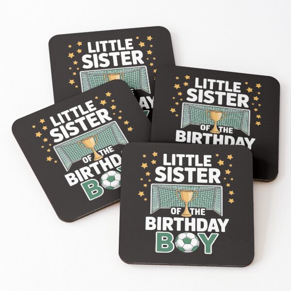 Item preview, Soccer Little Sister Birthday Boy Party Family Matching designed and sold by LapFemile.