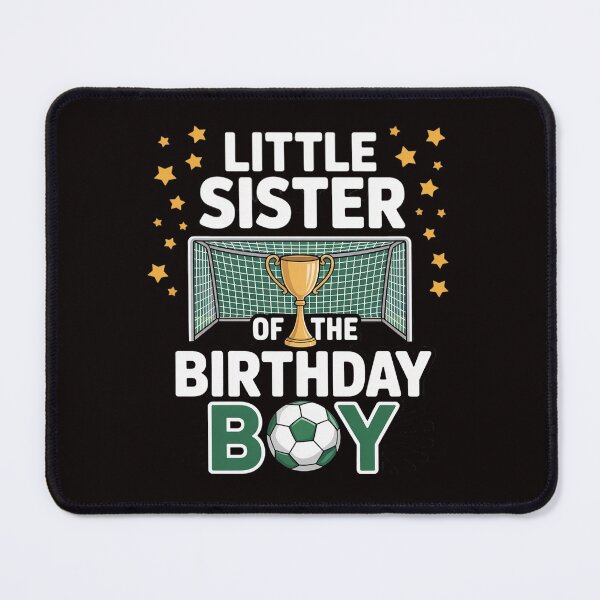 Item preview, Soccer Little Sister Birthday Boy Party Family Matching designed and sold by LapFemile.