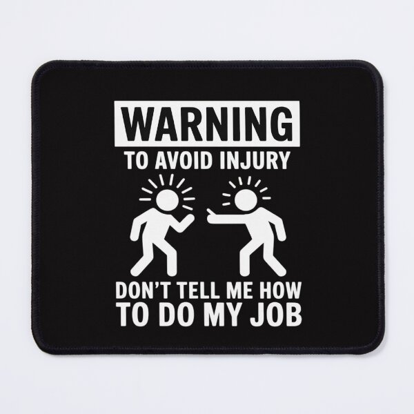Item preview, Warning To Avoid Injury  Artisan Repair Mechanic designed and sold by MuteElevent.