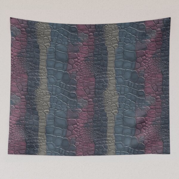 Item preview, Edgy Sleek Alligator Skin Print For Home Decor designed and sold by RoyalStarsPatts.