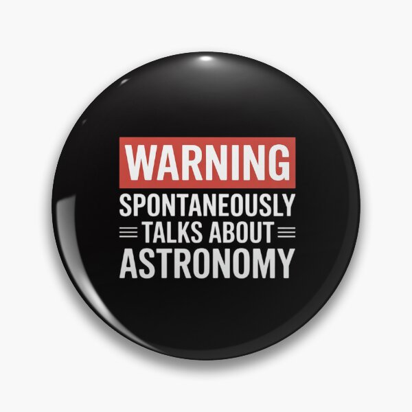 Item preview, Warning Spontaneously Talks About Astronomy Teacher designed and sold by MuteElevent.