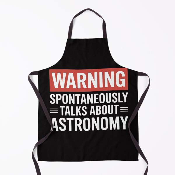 Item preview, Warning Spontaneously Talks About Astronomy Teacher designed and sold by MuteElevent.