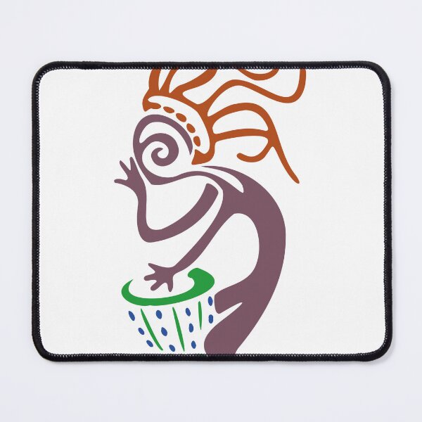 Item preview, Tribal Rhythm Spirit: Stylized Kokopelli Drummer designed and sold by Keltoi-art.