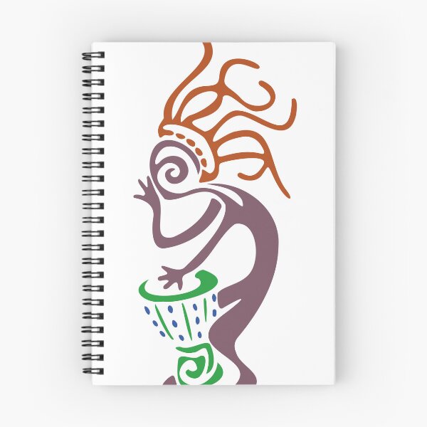 Item preview, Tribal Rhythm Spirit: Stylized Kokopelli Drummer designed and sold by Keltoi-art.
