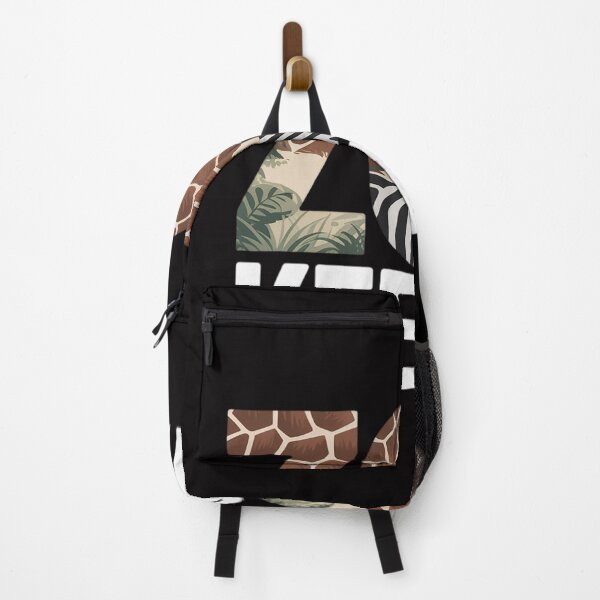 Item preview, Zookeeper African Animals Zebra Wild Print designed and sold by MuteElevent.