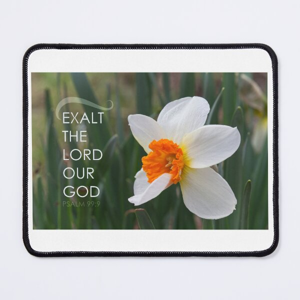 Item preview, Exalt The LORD Our God, Psalm 99:9, Easter Pascha Art designed and sold by Angela Dow.