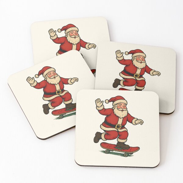 Item preview, Santa Skateboarding – Holiday Rebel Ride designed and sold by Tattee.