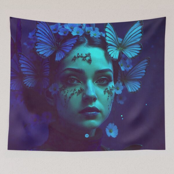 Item preview, The Guardian of the Indigo (fc) I designed and sold by XUSRedbubble.