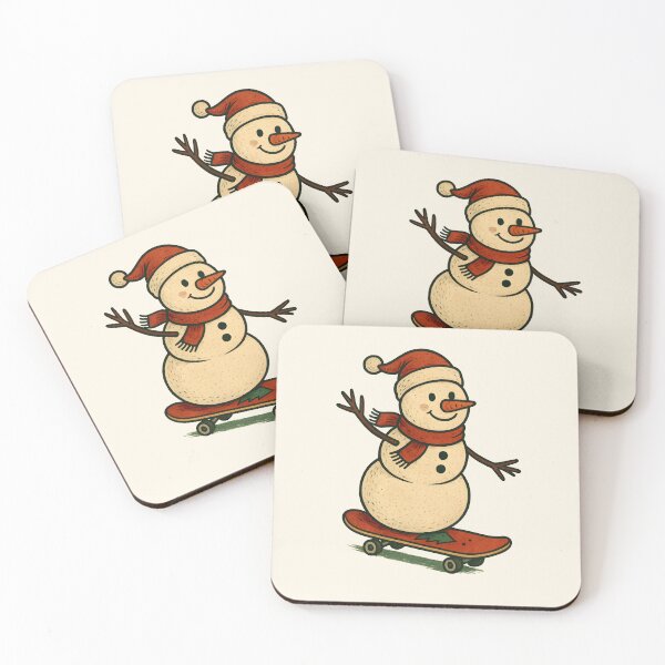 Item preview, Snowman Skateboarding – Frosty on Wheels designed and sold by Tattee.