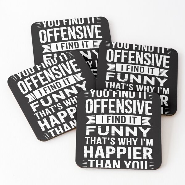 Item preview, You Find Offensive Saying Sarcastic Humor Men Women designed and sold by MuteElevent.