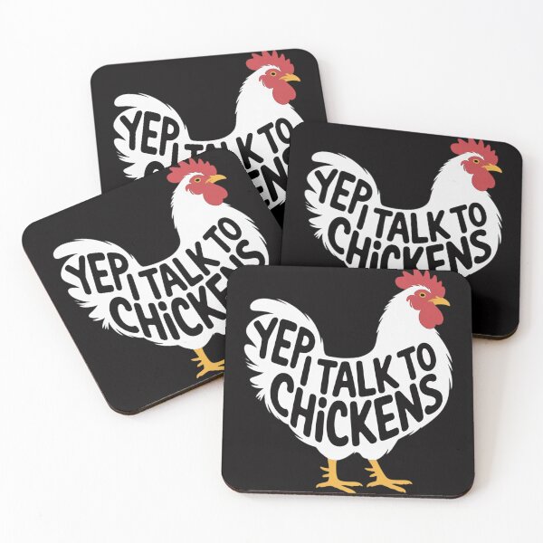 Item preview, Yep I Talk To Chickens - Chicken Lover Farmyard Animal Lover designed and sold by MuteElevent.