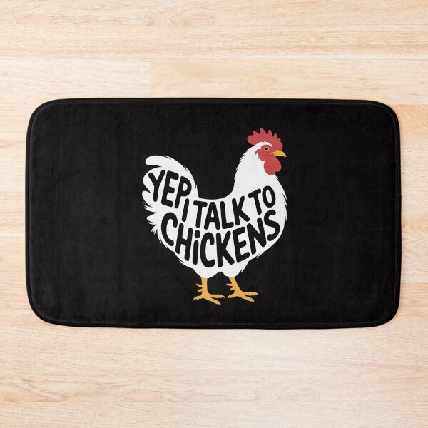 Item preview, Yep I Talk To Chickens - Chicken Lover Farmyard Animal Lover designed and sold by MuteElevent.