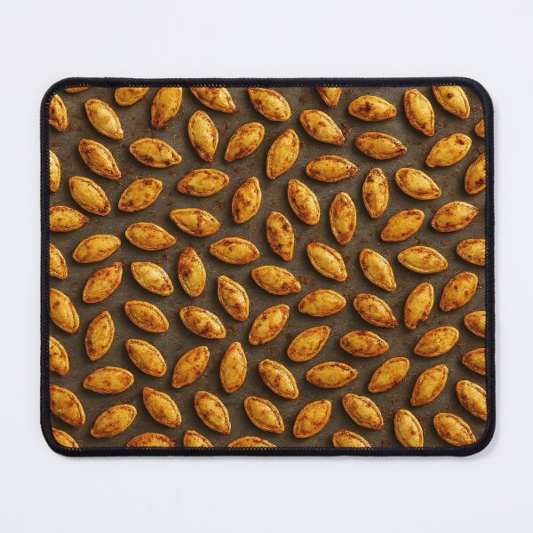 Item preview, Roasted Pumpkin Seeds Texture – Fresh From the Oven designed and sold by EmeraldeaArt.
