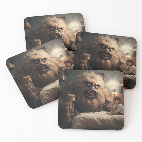 Item preview, Tales Before Sleep Monster Bedroom Art designed and sold by inoritedesigns.
