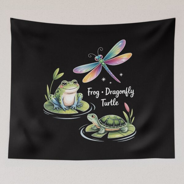 Item preview, Womens Subtle Political Humor Frog Dragonfly Turtle designed and sold by CareTopping.