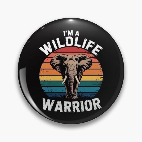 Item preview, Wildlife Warrior Endangered Animals Conservation Elephant designed and sold by CareTopping.