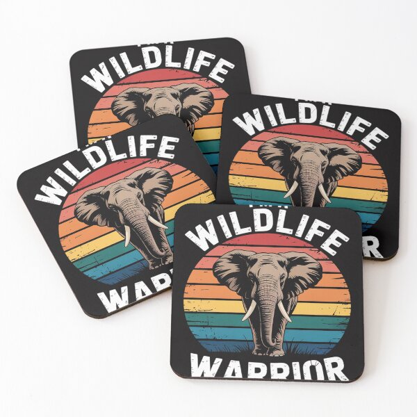 Item preview, Wildlife Warrior Endangered Animals Conservation Elephant designed and sold by CareTopping.
