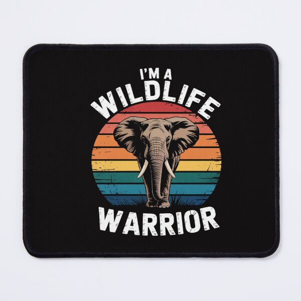 Item preview, Wildlife Warrior Endangered Animals Conservation Elephant designed and sold by CareTopping.