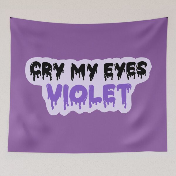 Item preview, Cry My Eyes Violet | Elizabeth Taylor, TLOAS designed and sold by Sierra Hendershot.