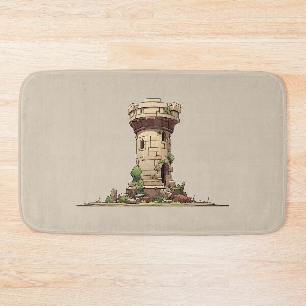 Item preview, The Fallen Watchtower designed and sold by 8BitThreadworks.
