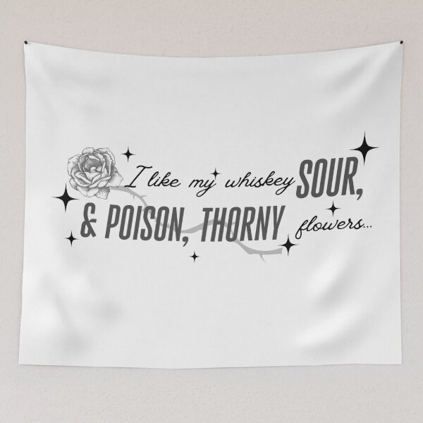 Item preview, Cancelled! | TLOAS (I Like My Whiskey Sour, Black & White) designed and sold by Sierra Hendershot.
