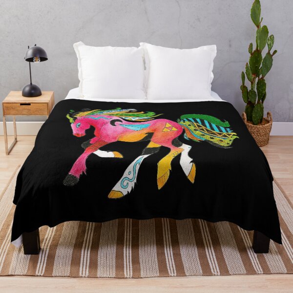 Artikelvorschau, Rosa Fantasiepferd entworfen und verkauft von ChromaticHooves.