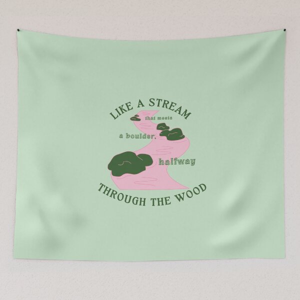 Item preview, For Good, Wicked: Like a Stream that Meets a Boulder designed and sold by Sierra Hendershot.