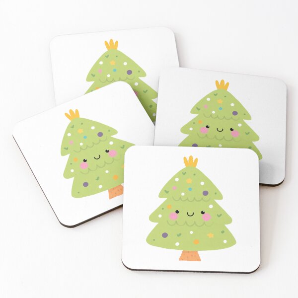Item preview, Cute and Happy Christmas tree designed and sold by MendaciousMina.