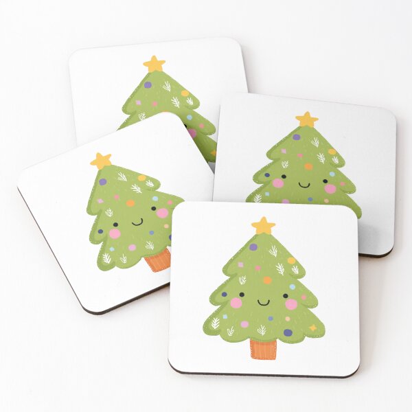 Item preview, Cute and Happy Christmas tree designed and sold by MendaciousMina.