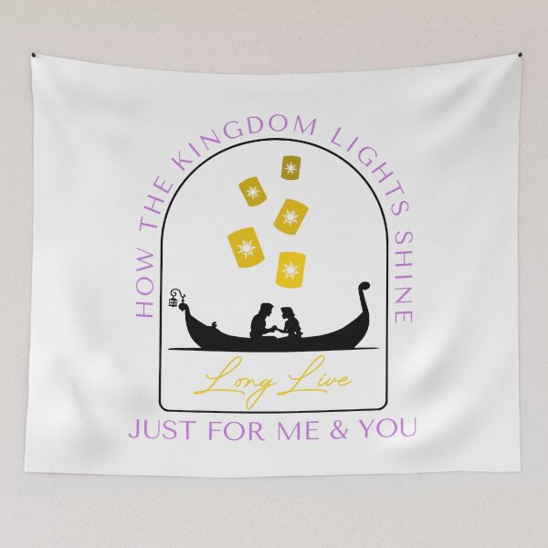 Item preview, How The Kingdom Lights Shine x Tangled, Colorful designed and sold by Sierra Hendershot.