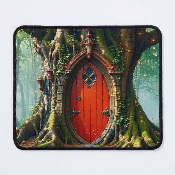 Item preview, Elven Red Door designed and sold by DreamsofPeace.