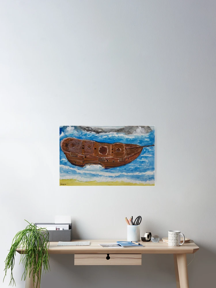 Thumbnail 2 of 3, Poster, Watch for Flying Rocks designed and sold by CreativeMatthew.