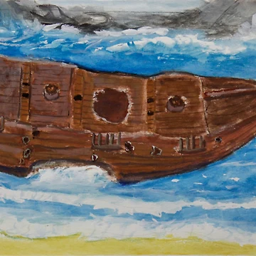 Artwork thumbnail, Watch for Flying Rocks by CreativeMatthew