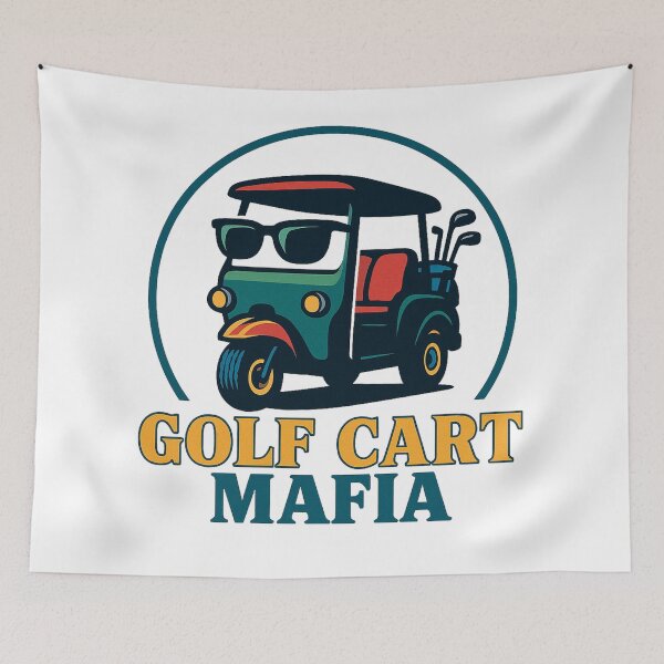 Item preview, Mafia de carritos de golf designed and sold by Kinley's Korner.