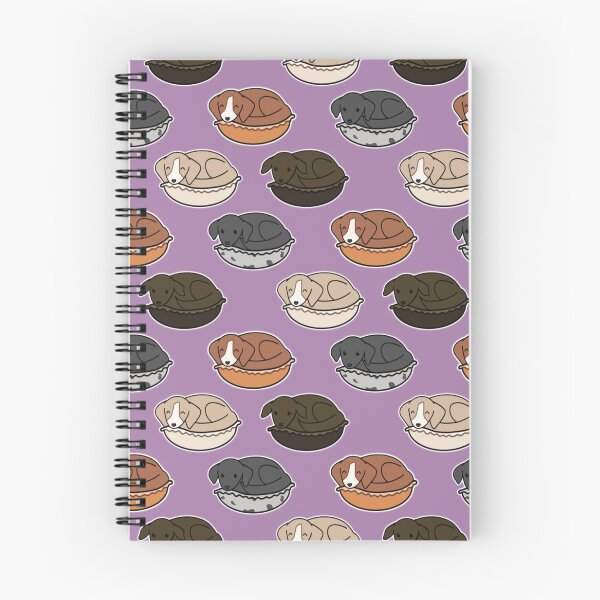 Item preview, PURPLE Macaron Puppies Collection designed and sold by thefloralpeach-art.