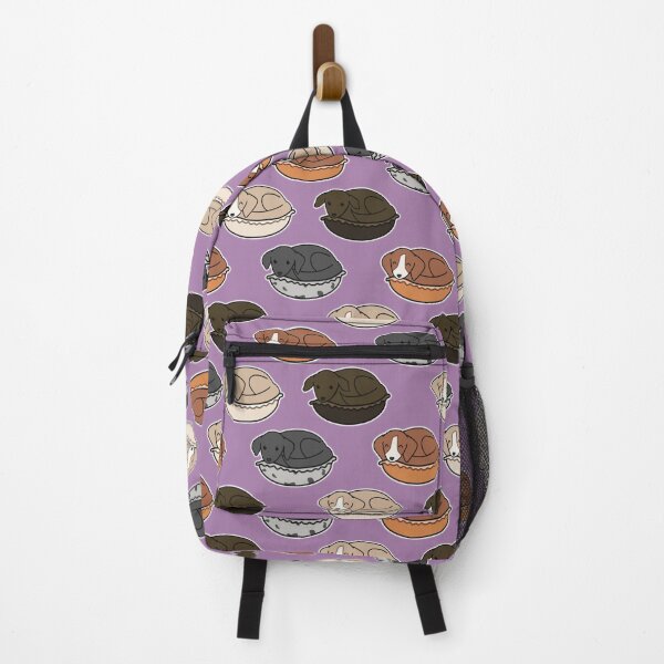 Item preview, PURPLE Macaron Puppies Collection designed and sold by thefloralpeach-art.