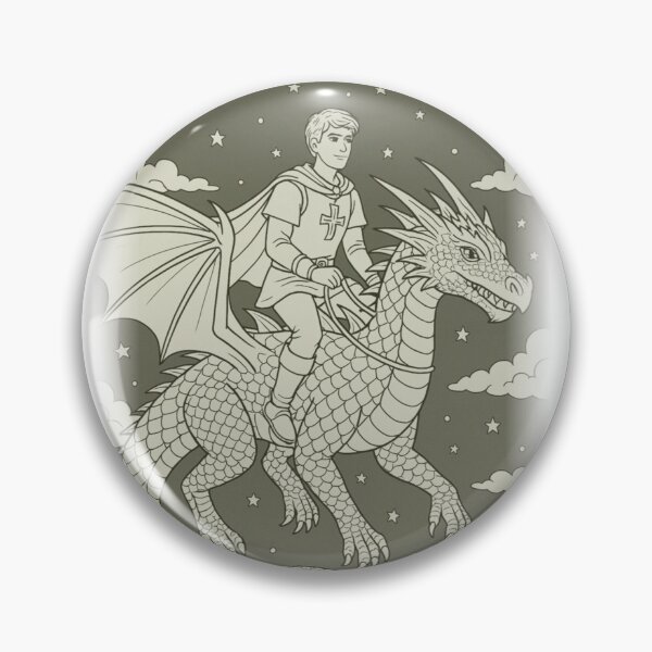 Item preview, A Young Hero and His Dragon, Embracing the Skies designed and sold by TerScott.