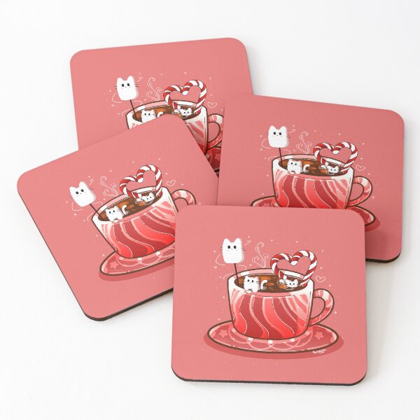 Item preview, Peppermint Marshmallow Cat Mug designed and sold by Sonoyin.