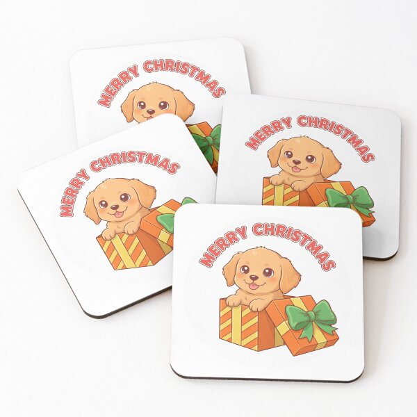 Item preview, Golden Retriever Christmas Pup designed and sold by Astraskal.