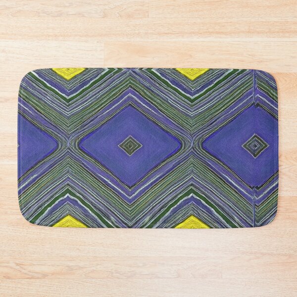 Item preview, Marquise Pattern in Purple, Green, and Yellow designed and sold by DigitalGemArt.