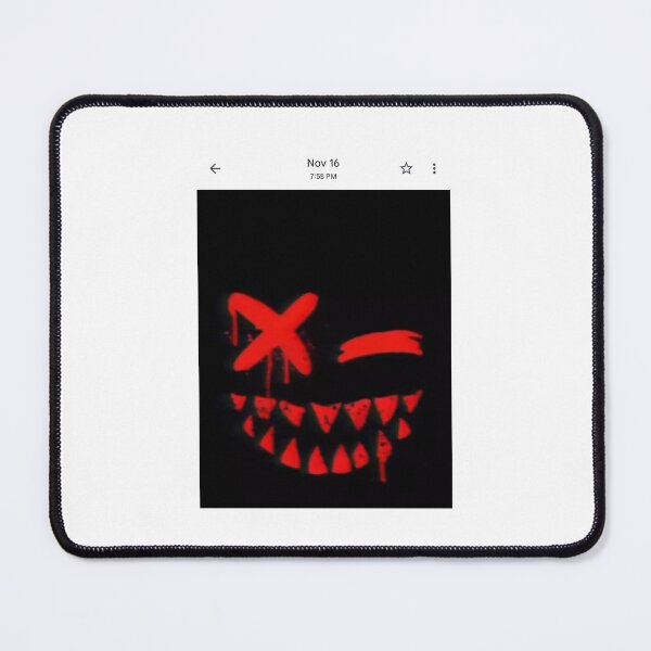 Item preview, Scary face with happy thoughts  designed and sold by SmokedAndBloom .