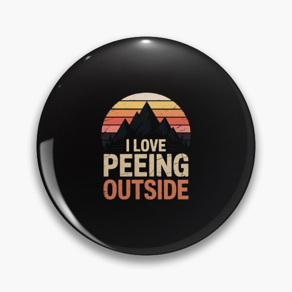 Item preview, Womens I Love Peeing Outside Pee Hiking Walking in Nature designed and sold by ConceptThena.