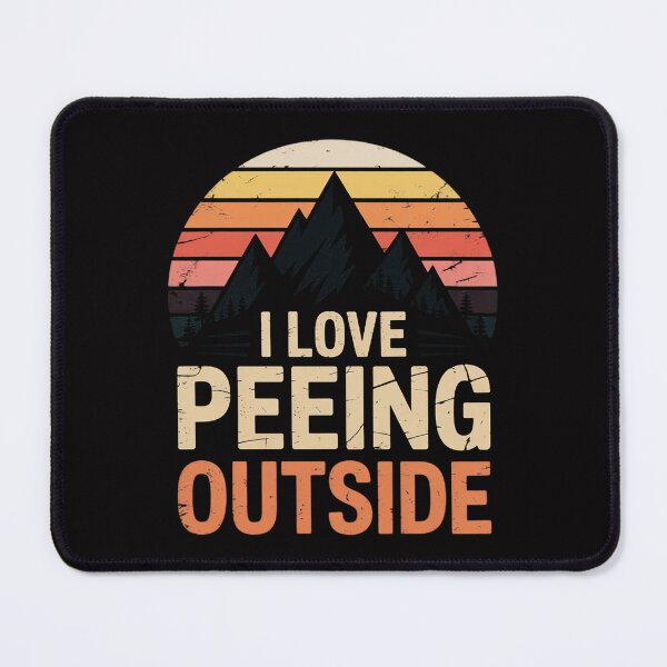Item preview, Womens I Love Peeing Outside Pee Hiking Walking in Nature designed and sold by ConceptThena.