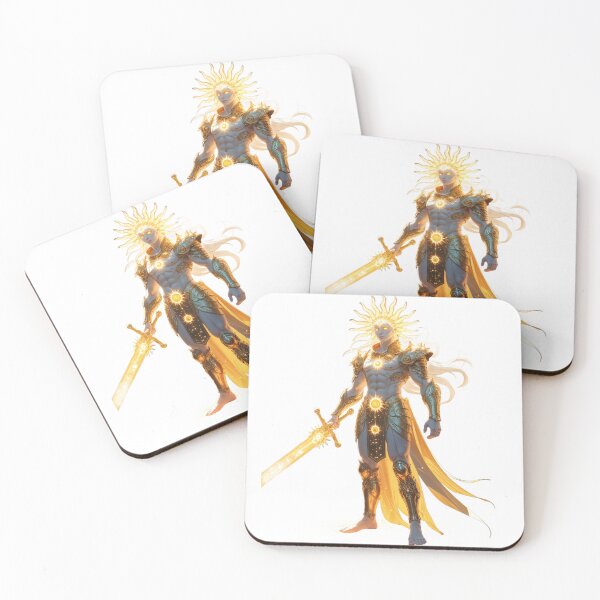Item preview, THE SUN – Radiant Sovereign | Zodiac RPG Planetary Court Art Print designed and sold by StarforgedArt.