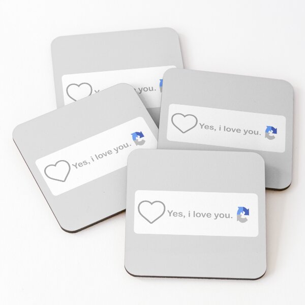 Item preview, Recaptcha yes i love you designed and sold by benhurpontes.