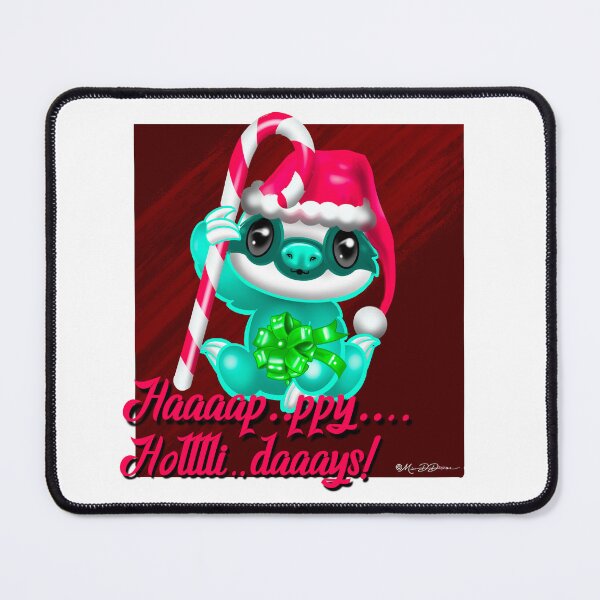 Item preview, Weird Animals Sloth Christmas designed and sold by MetroINKbooks.