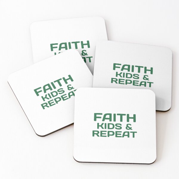 Item preview, Faith, Kids & Repeat Christian T-shirt designed and sold by Ever-Kind.