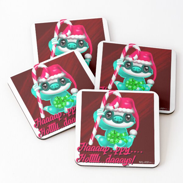 Item preview, Weird Animals Sloth Christmas designed and sold by MetroINKbooks.