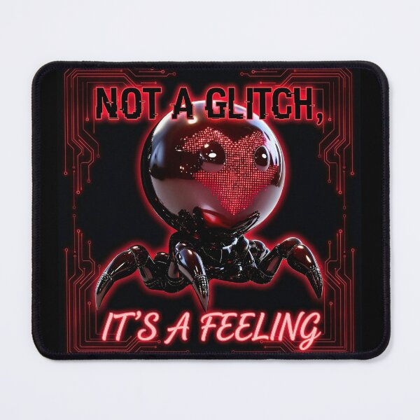 Item preview, Cute AI Robot in Love – Cyber Heart & Tech Romance Art Not a glitch, it's a feeling designed and sold by xper-t-s.