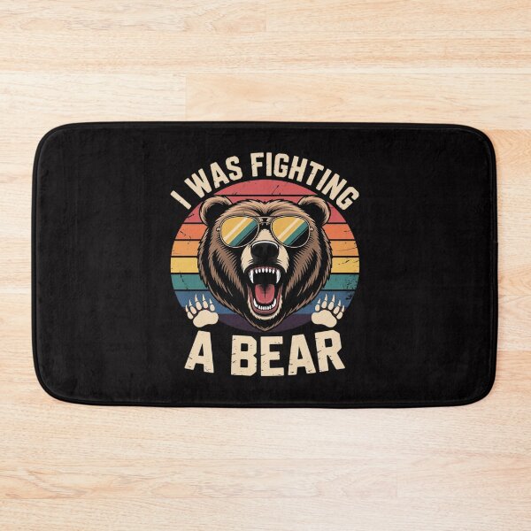 Item preview, Surgery Recovery I Was Fighting A Bear Get Well Soon designed and sold by ConceptThena.